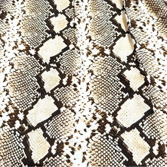 Maeve by Anthropologie Juno Snake Print Dress size XS Extra Small - Picture 7 of 16